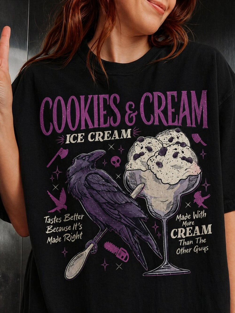 Butcher & Blackbird T-shirt, Dark Romance Book Graphic Tee